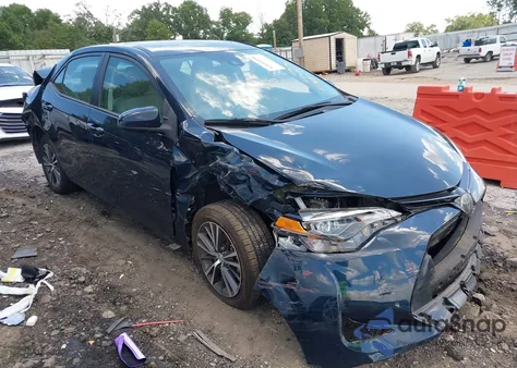 2018 Toyota Corolla Le from USA, damaged, VIN 2T1BURHE1JC105669